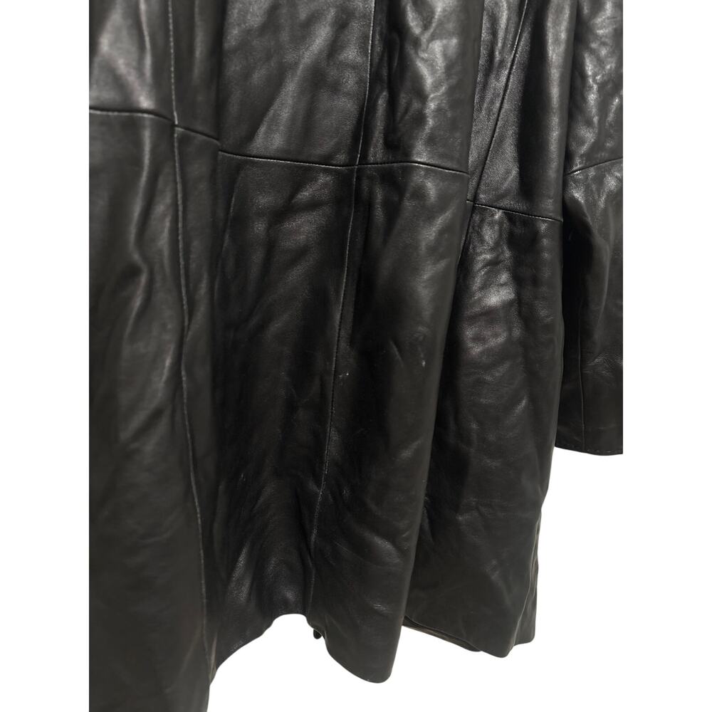 Worthington Women's Black Genuine Lambskin Leather Jacket 3X - Picture 11 of 11